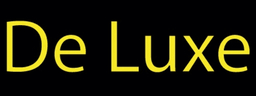Pizza Deluxe logo.